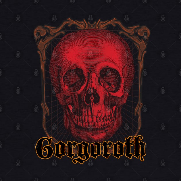 Gorgoroth Skull // Streetwear Art by Iip Ratmono